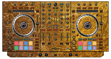 Pioneer DJ DDJ SX 3 Skin Golden Treasure